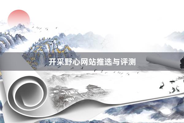 开采野心网站推选与评测